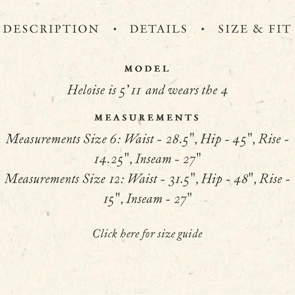 DOEN// VALENTÍN BUTTON UP PANT// LIGHT KHAKI - Picture 14 of 15